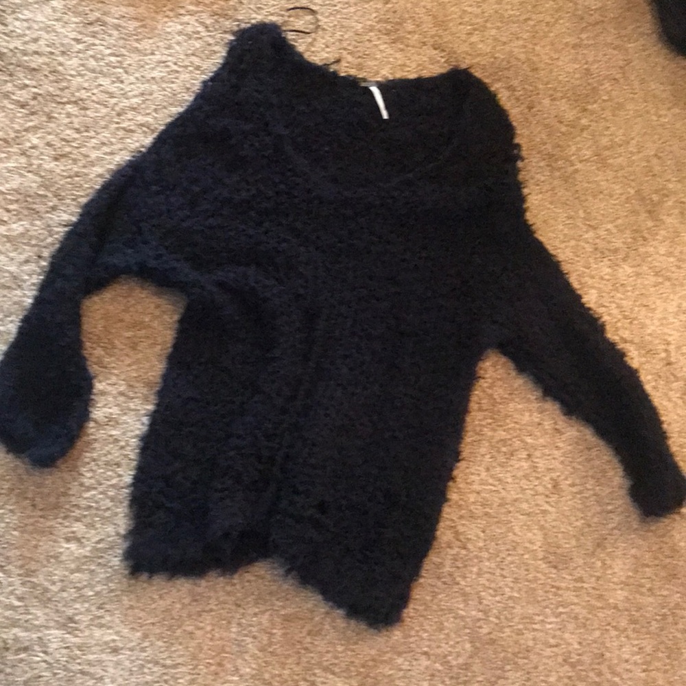Black Free People Sweater